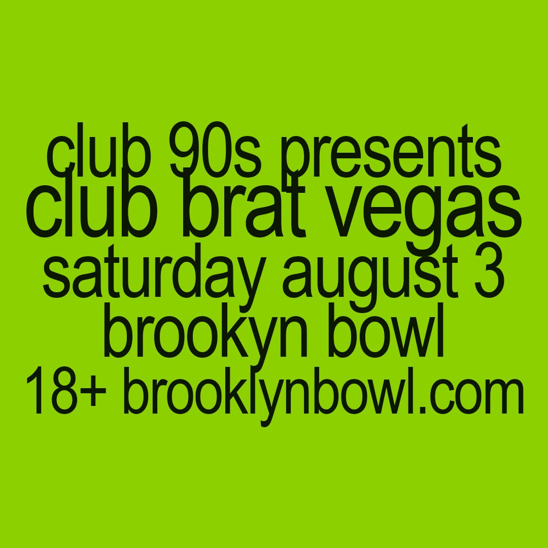 Club 90s presents Club Brat: Charli XCX Night