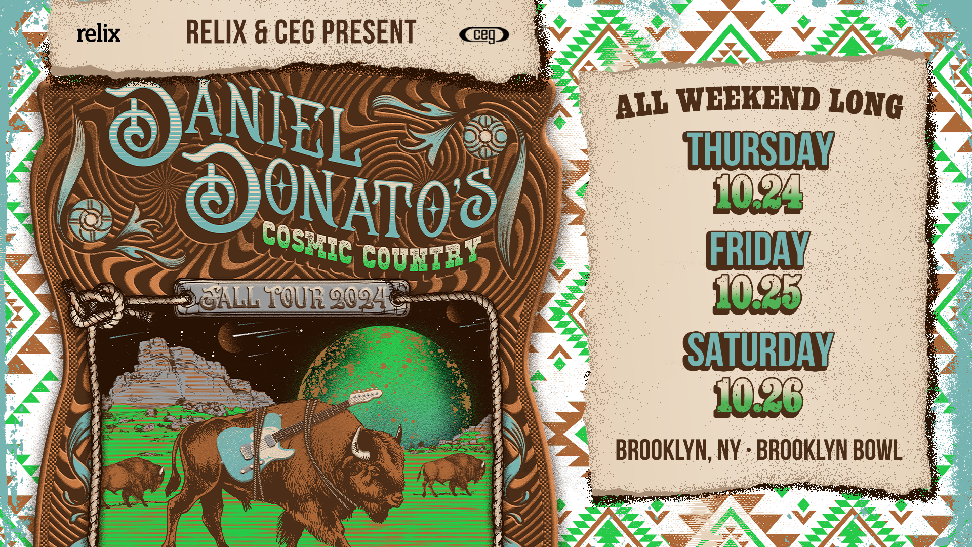 More Info for Daniel Donato's Cosmic Country - Fall Tour 2024