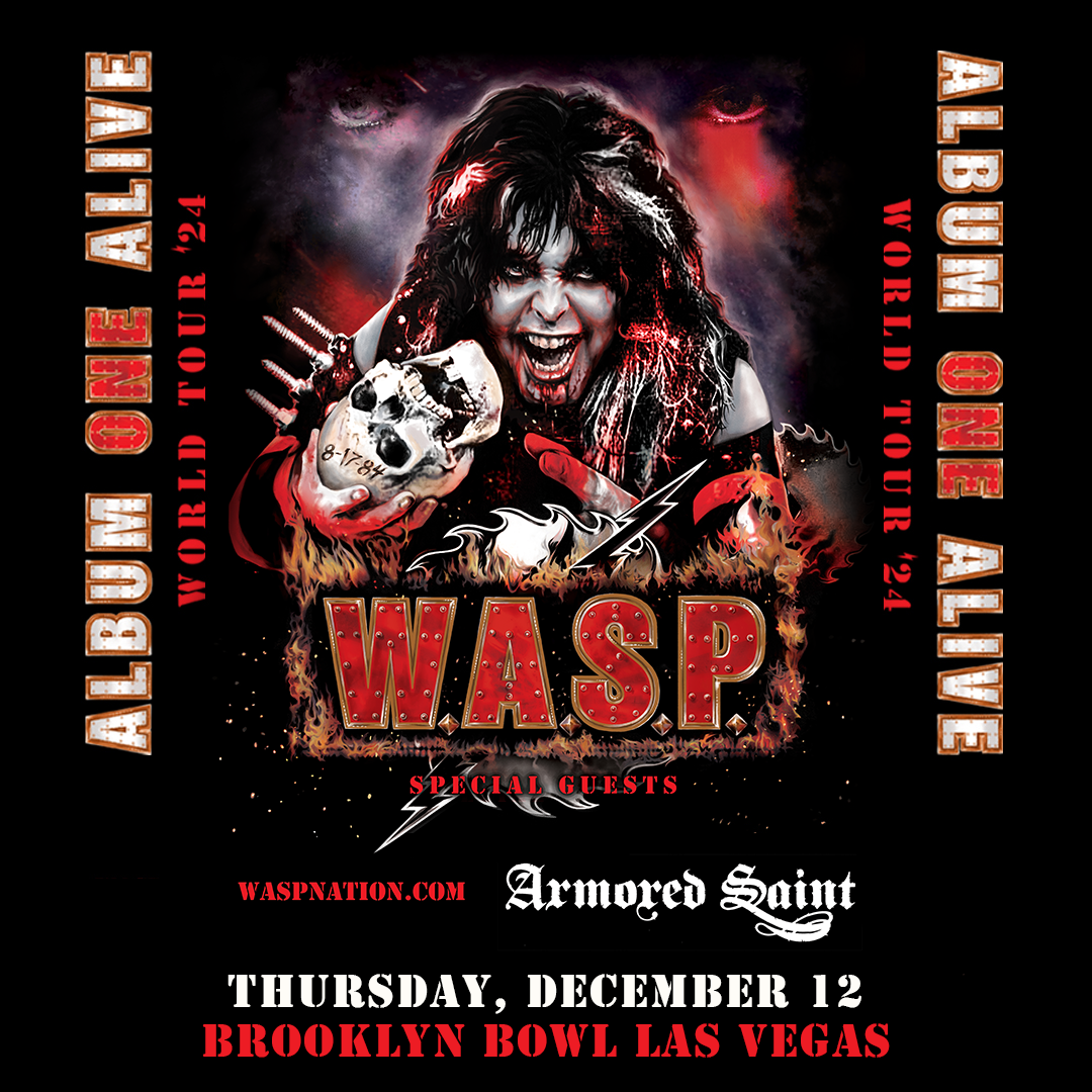 W.A.S.P. Album One Alive World Tour '24