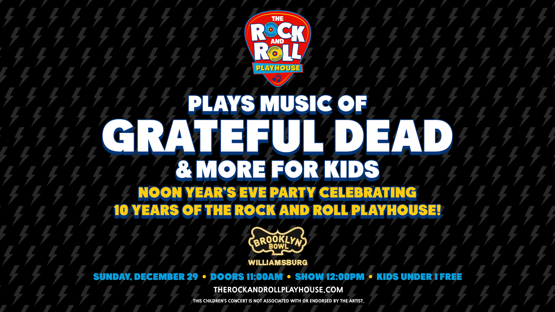 More Info for The Rock and Roll Playhouse plays the Music of Grateful Dead + More