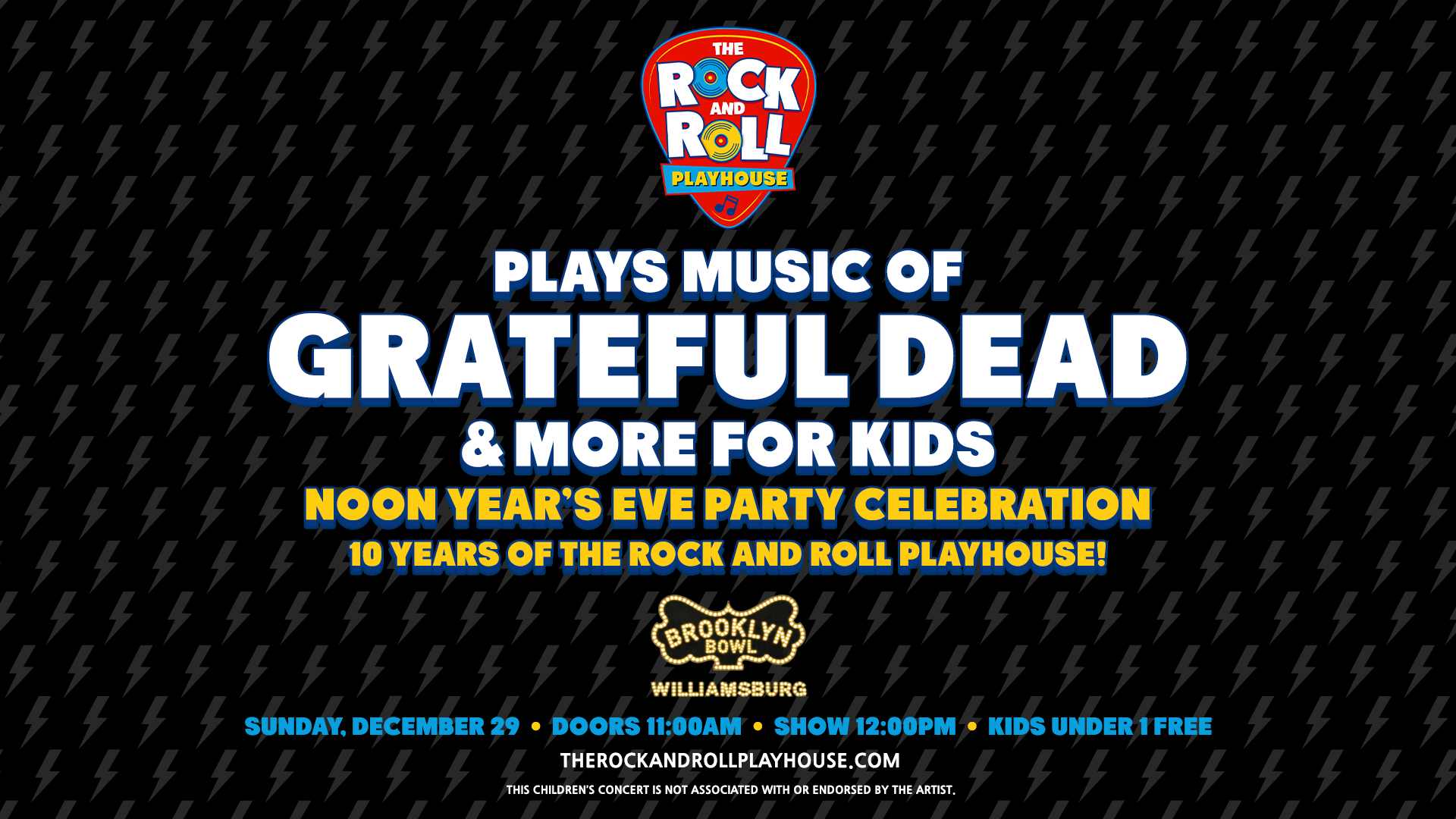 The Rock and Roll Playhouse plays the Music of Grateful Dead + More