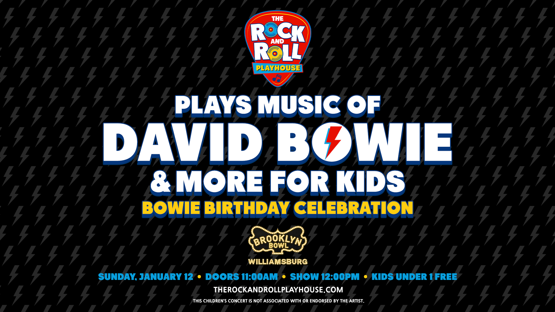 More Info for The Rock and Roll Playhouse plays the Music of David Bowie + More