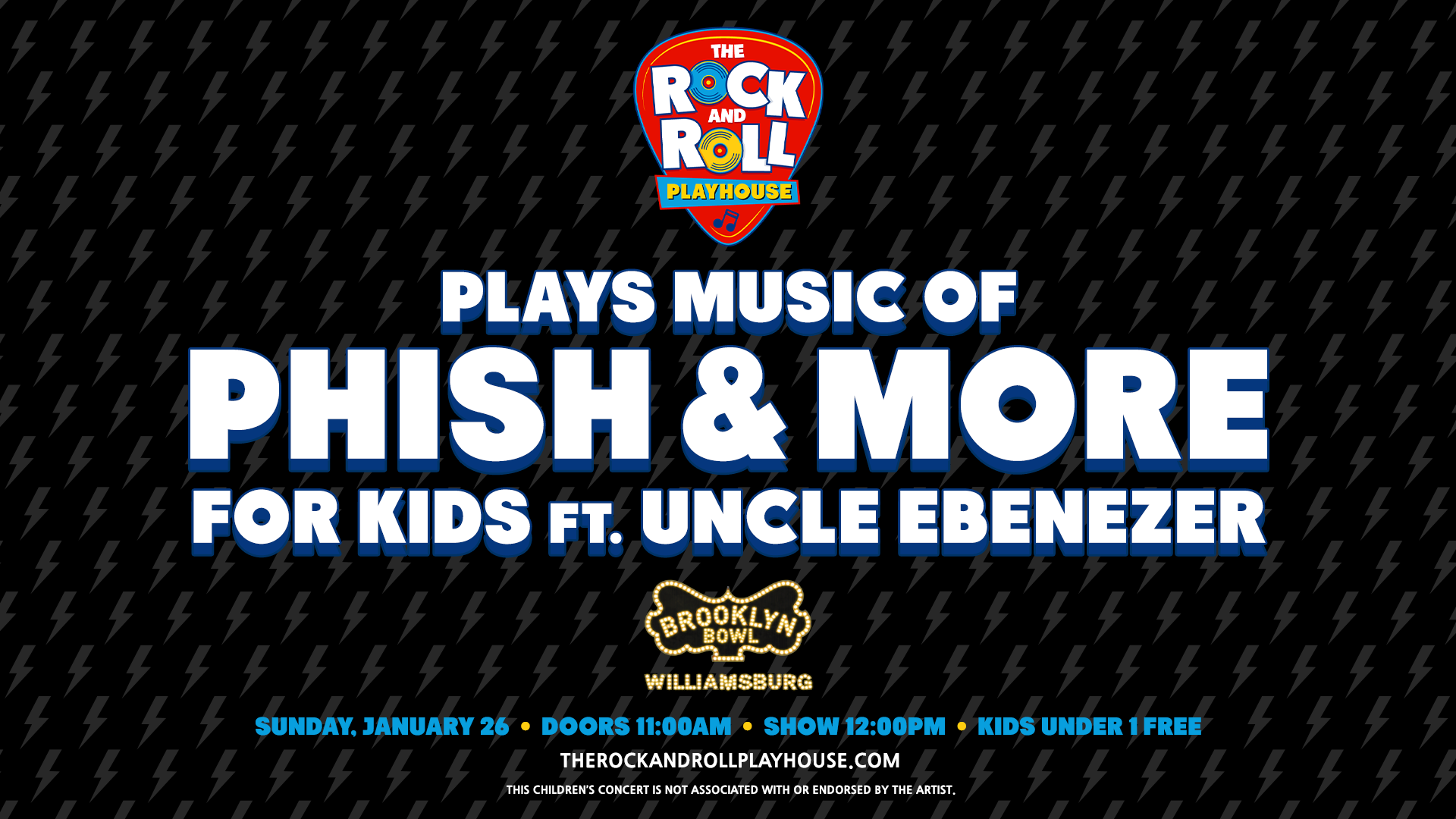 More Info for The Rock and Roll Playhouse plays the Music of Phish for Kids