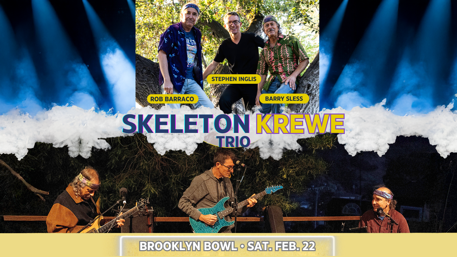 More Info for The Skeleton Krewe Trio ft Rob Barraco, Stephen Inglis and Barry Sless