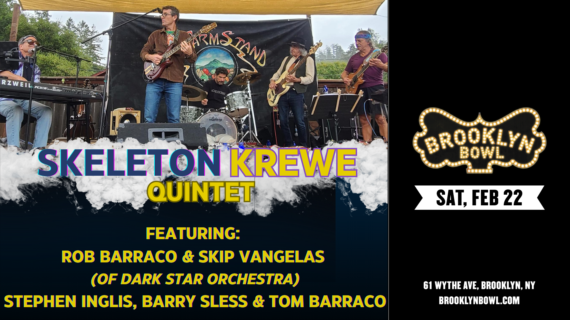 More Info for The Skeleton Krewe Trio ft Rob Barraco, Stephen Inglis and Barry Sless