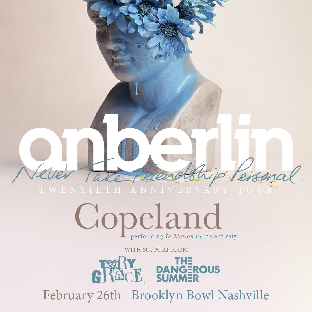 More Info for Anberlin with support from Copeland and The Dangerous Summer