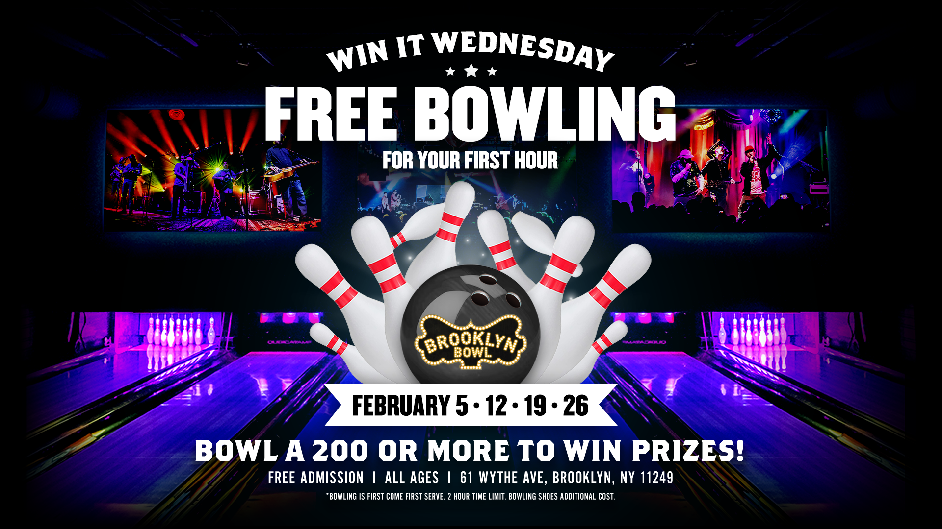 Win It Wednesday! Open for Bowling!