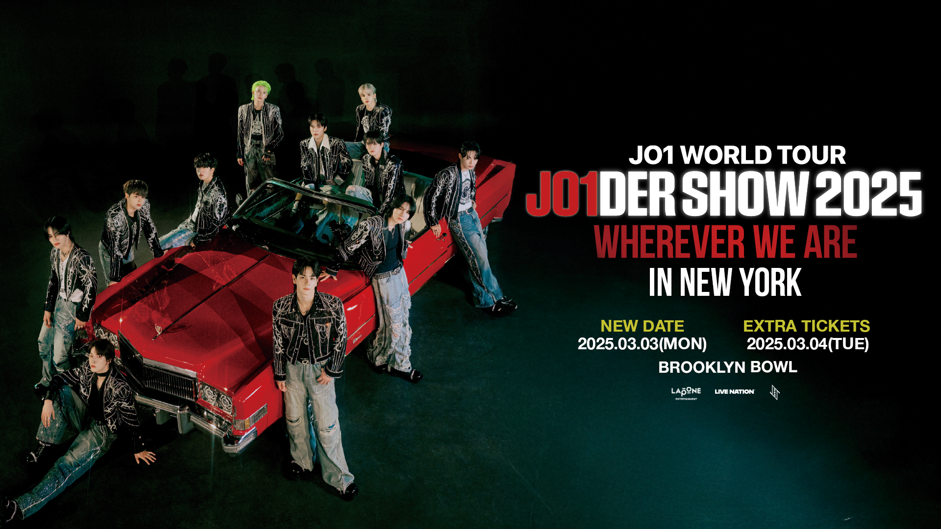 More Info for JO1 WORLD TOUR JO1DER SHOW 2025 'WHEREVER WE ARE' IN NEW YORK