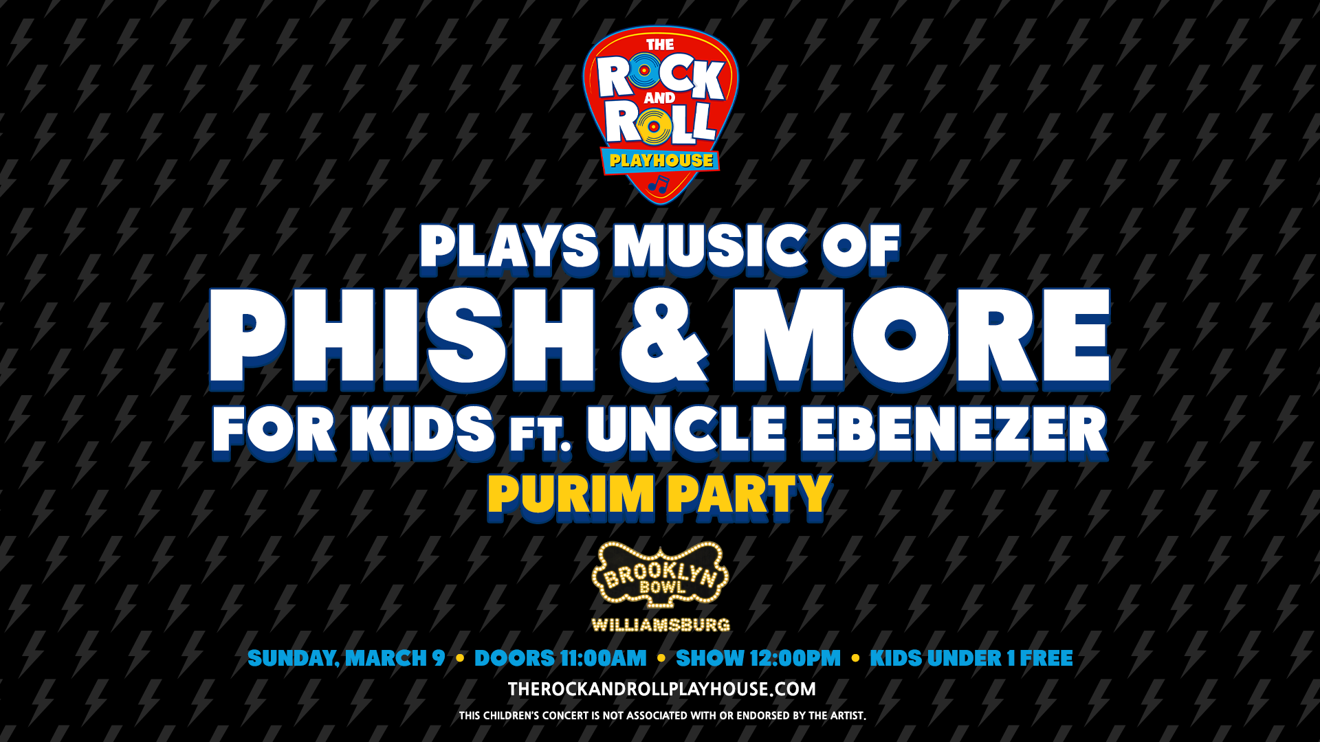 More Info for The Rock and Roll Playhouse plays the Music of Phish for Kids