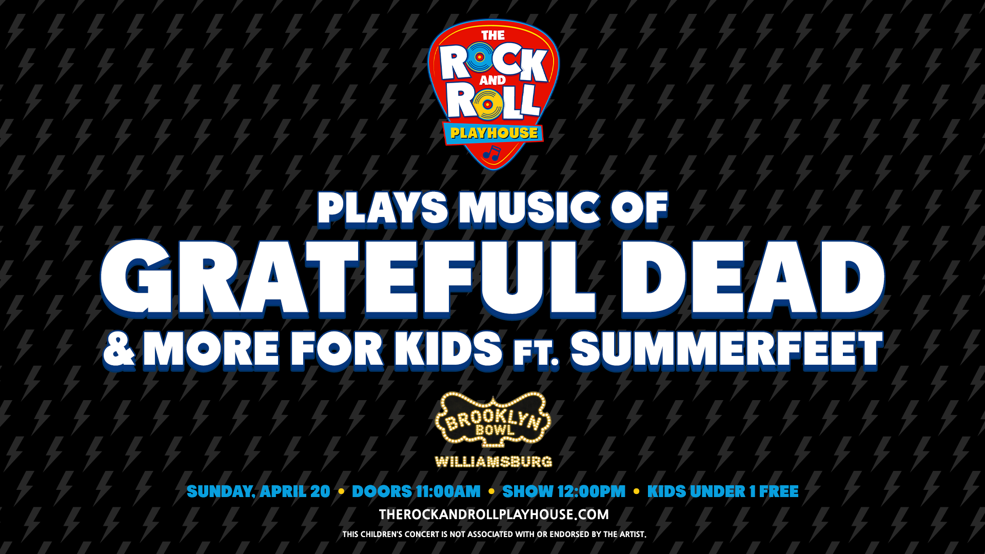 More Info for The Rock and Roll Playhouse plays the Music of Grateful Dead + More