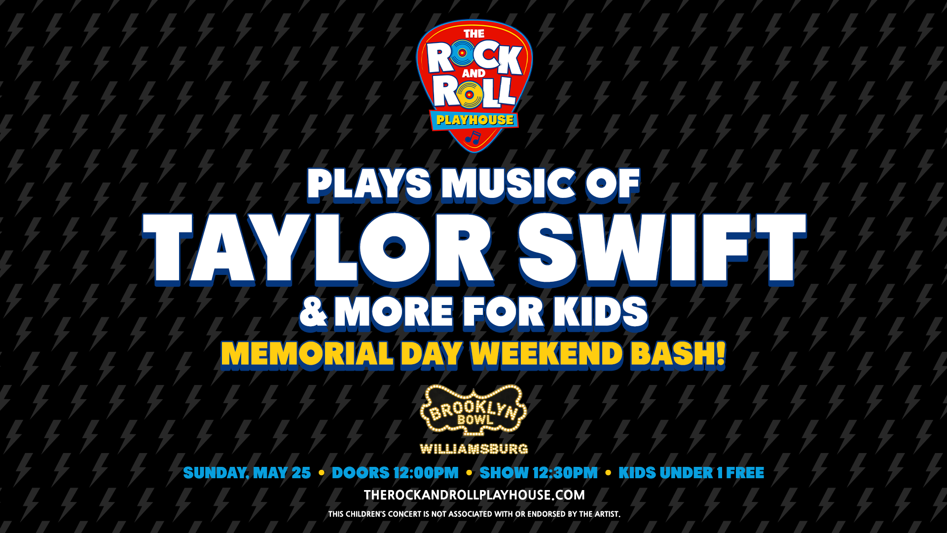 More Info for The Rock and Roll Playhouse plays the Music of Taylor Swift + More