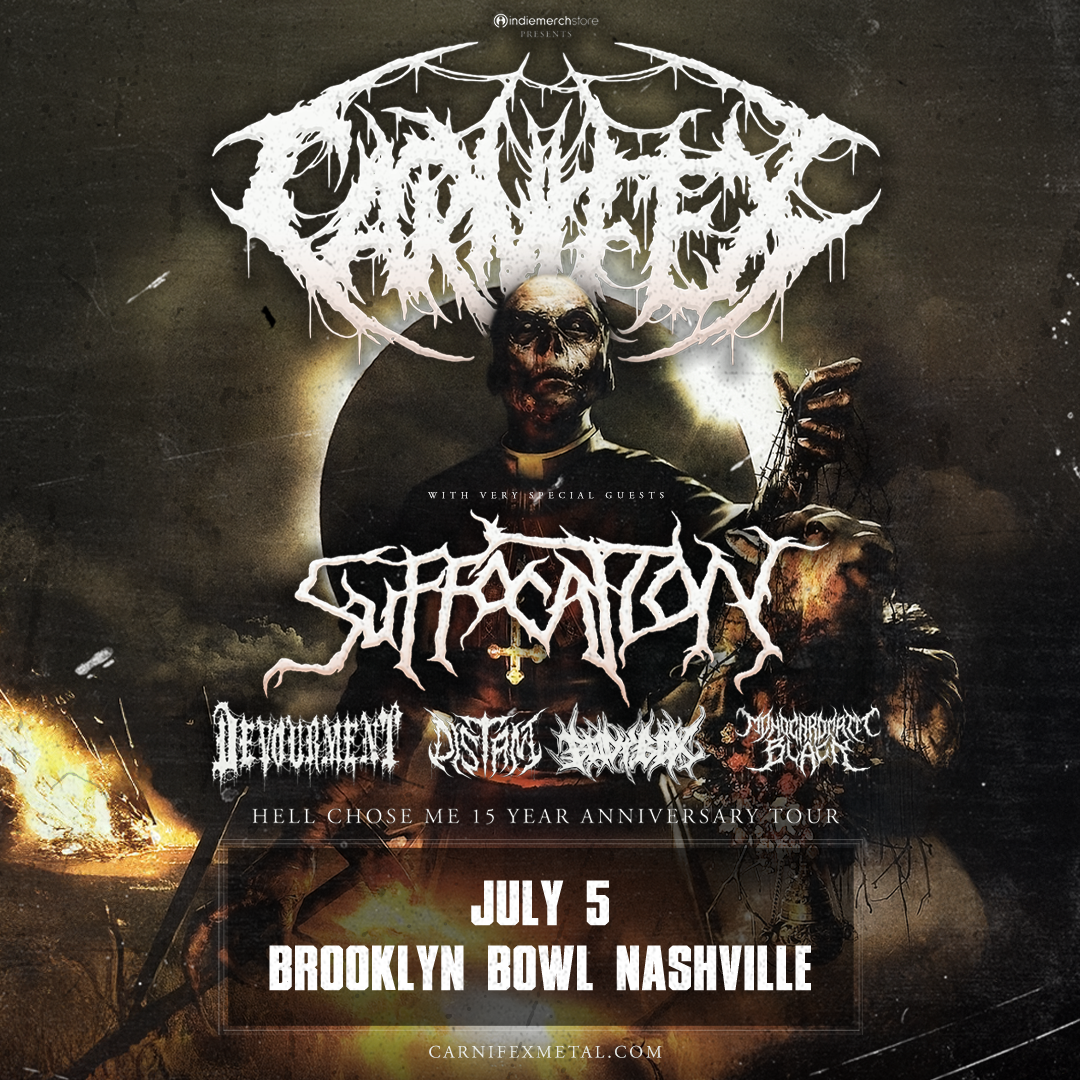 More Info for CARNIFEX "HELL CHOSE ME 15 YEAR ANNIVERSARY TOUR"