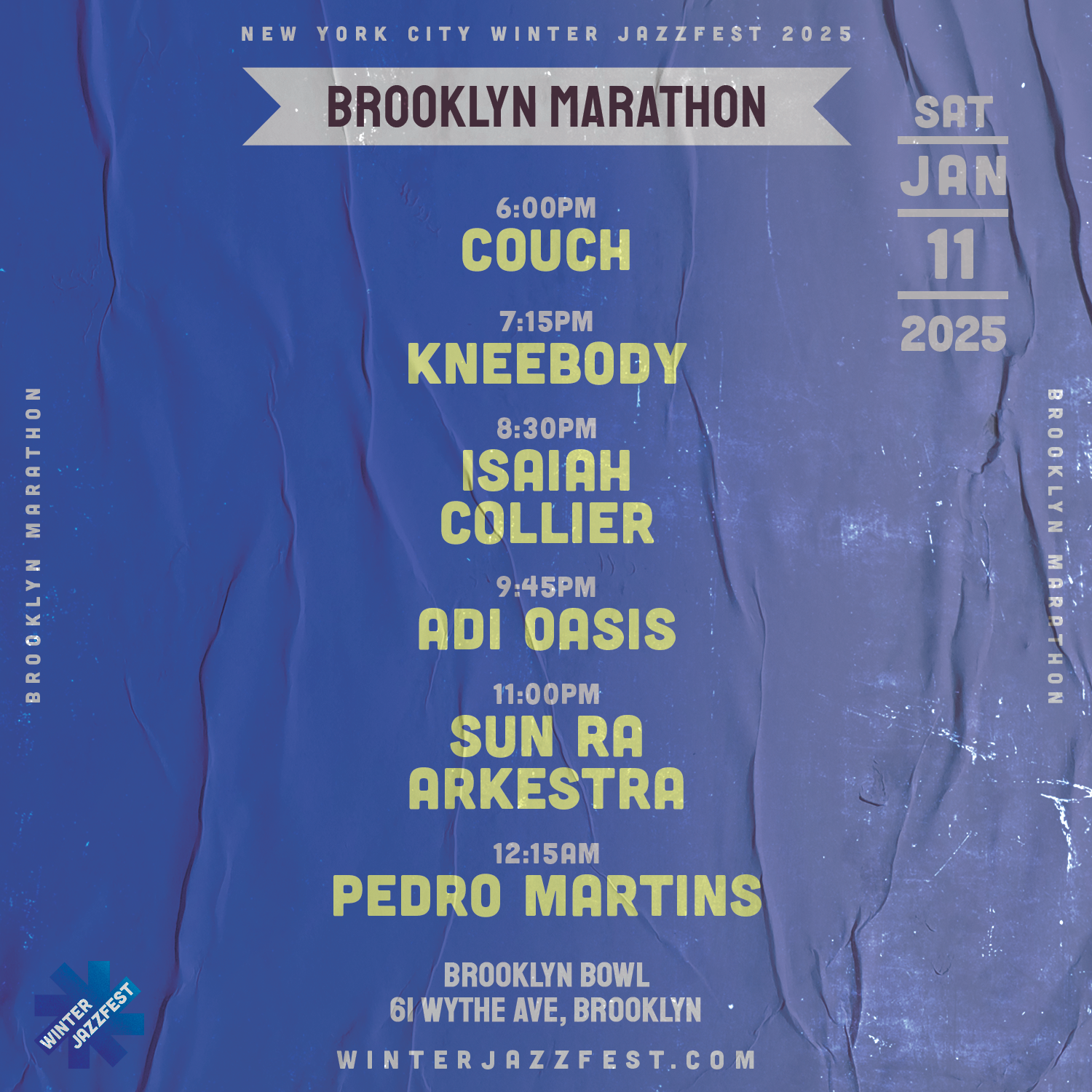 New York City Winter Jazzfest 2025: Brooklyn Marathon