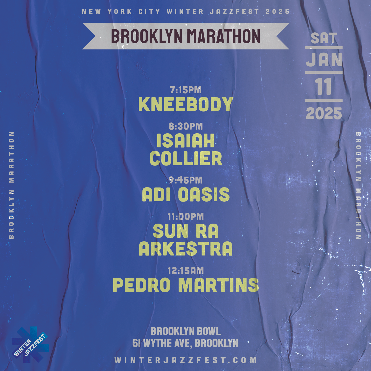 More Info for New York City Winter Jazzfest 2025: Brooklyn Marathon