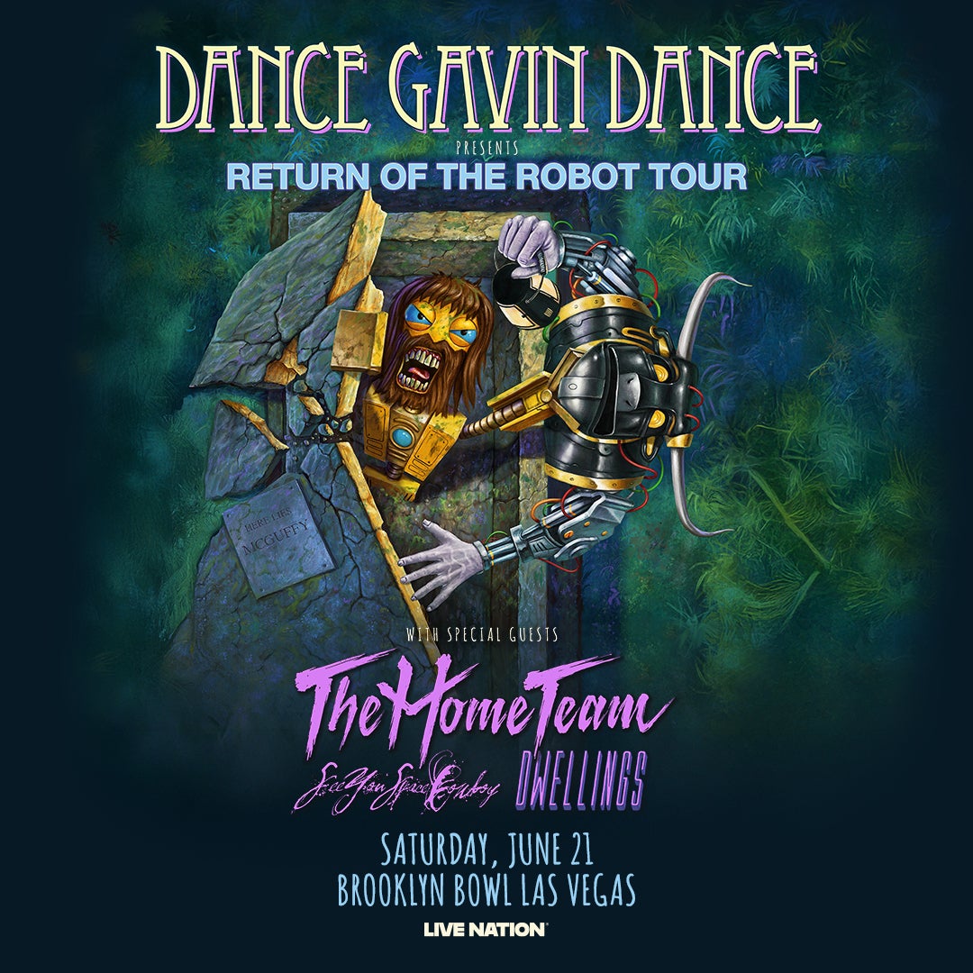 More Info for Dance Gavin Dance "Return Of The Robot" Tour