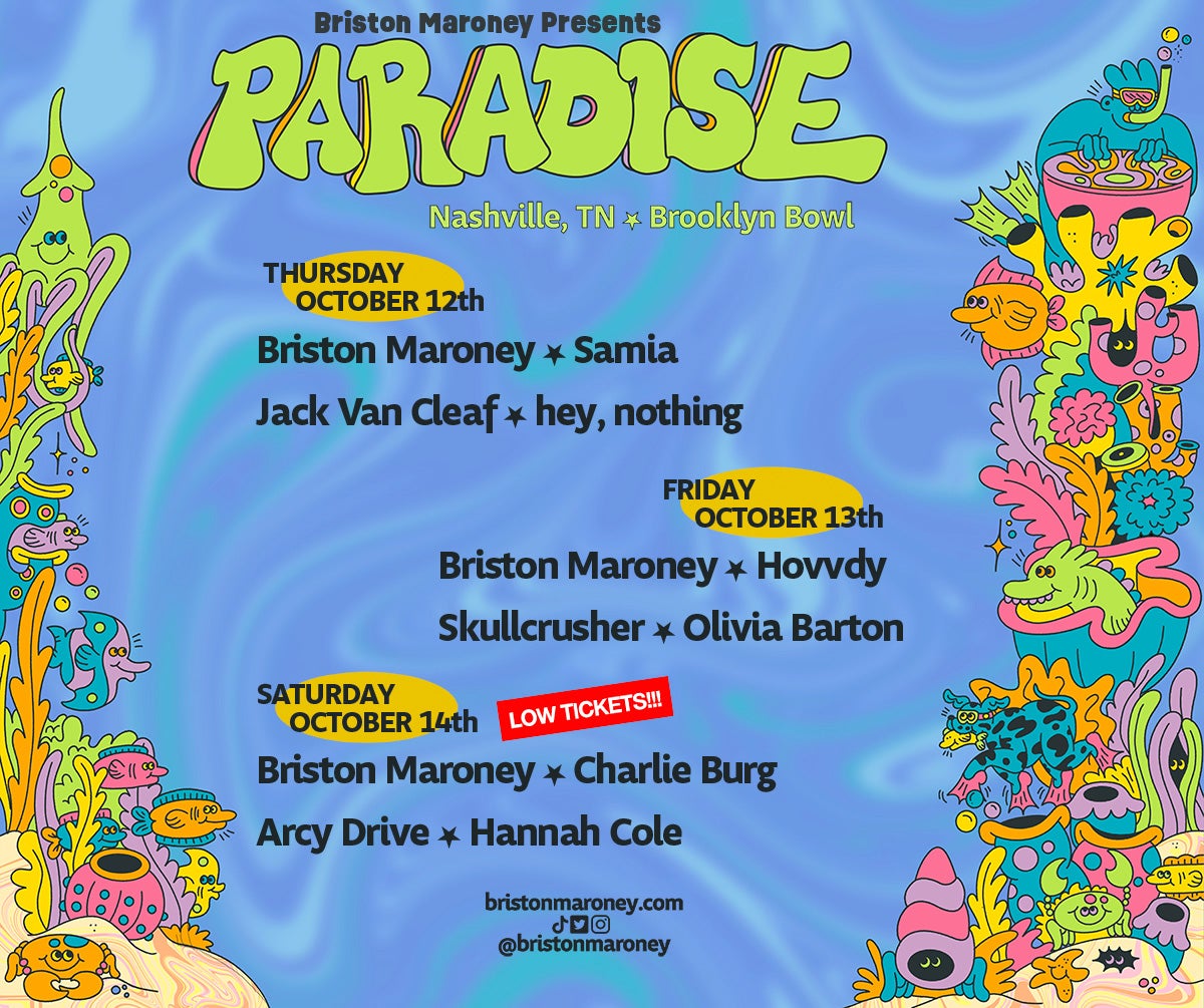 Briston Maroney – Paradise Lyrics